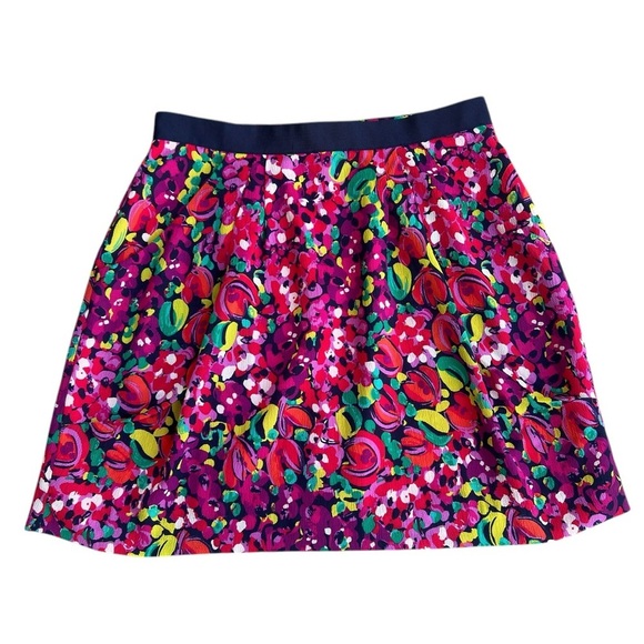 LILLY PULITZER Wild Confetti CLOVER SKIRT Floral - Picture 1 of 5